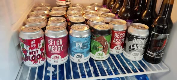 Craft sörök kínálata